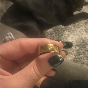 Oura ring gold, size 9